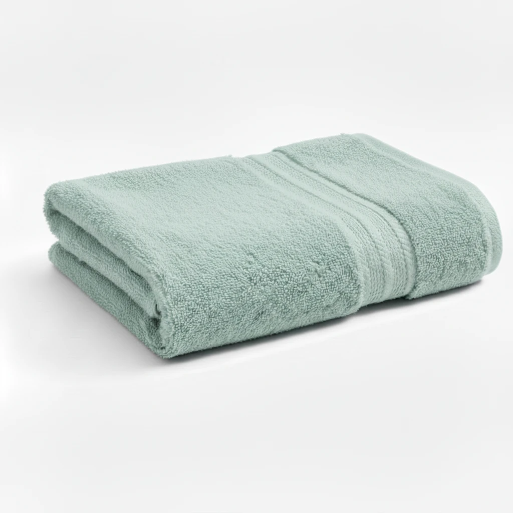 Sage Green Bath Towel 100% Cotton Ultra-Soft, Highly Absorbent & Quick Dry Home Terry