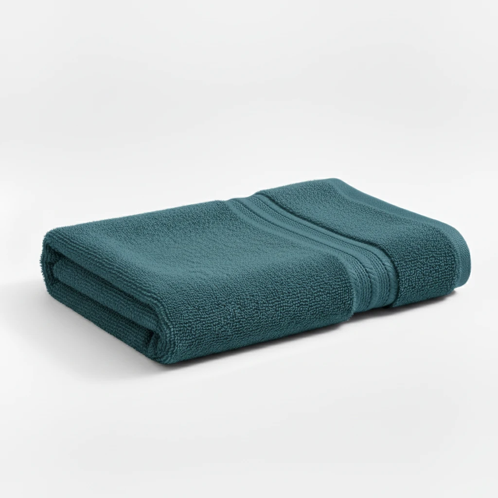 Petrol Blue Hand Towel 100% Cotton Ultra-Soft, Highly Absorbent & Quick Dry Home Terry
